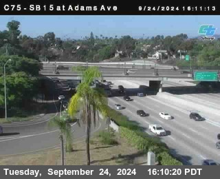 SB 15 at Adams Ave (On Ramp)