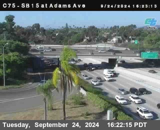 SB 15 at Adams Ave (On Ramp)