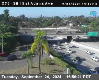 SB 15 at Adams Ave (On Ramp)