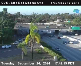 SB 15 at Adams Ave (On Ramp)