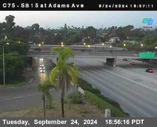 SB 15 at Adams Ave (On Ramp)