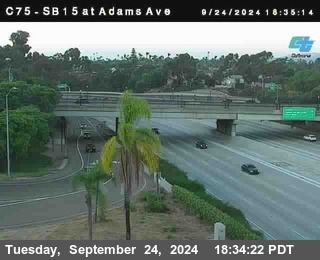 SB 15 at Adams Ave (On Ramp)