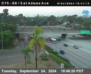 SB 15 at Adams Ave (On Ramp)