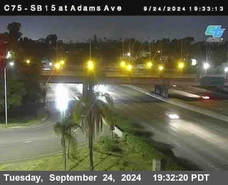 SB 15 at Adams Ave (On Ramp)