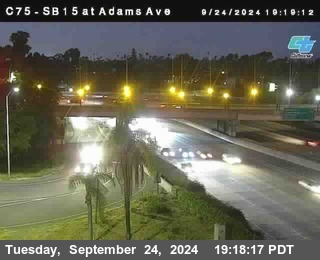 SB 15 at Adams Ave (On Ramp)