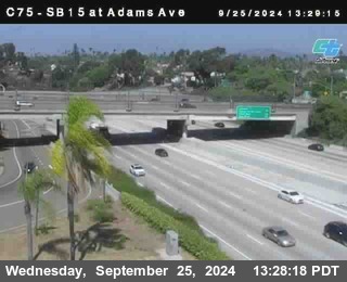 SB 15 at Adams Ave (On Ramp)