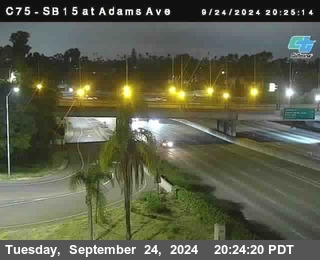 SB 15 at Adams Ave (On Ramp)