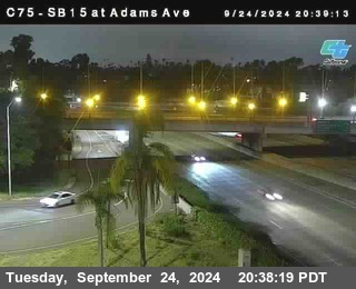 SB 15 at Adams Ave (On Ramp)