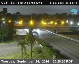 SB 15 at Adams Ave (On Ramp)