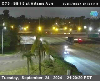 SB 15 at Adams Ave (On Ramp)