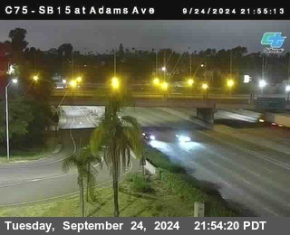 SB 15 at Adams Ave (On Ramp)