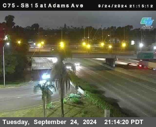 SB 15 at Adams Ave (On Ramp)