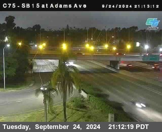 SB 15 at Adams Ave (On Ramp)