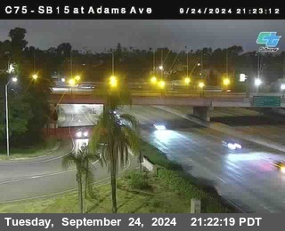 SB 15 at Adams Ave (On Ramp)