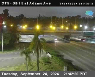 SB 15 at Adams Ave (On Ramp)