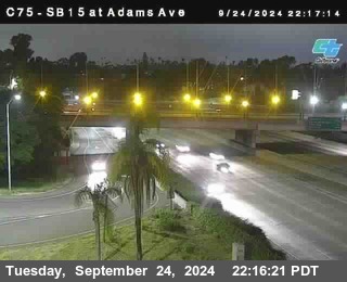 SB 15 at Adams Ave (On Ramp)