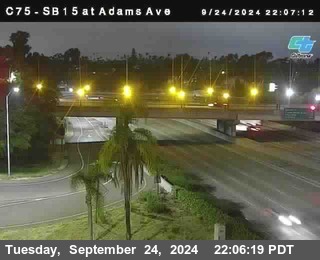 SB 15 at Adams Ave (On Ramp)