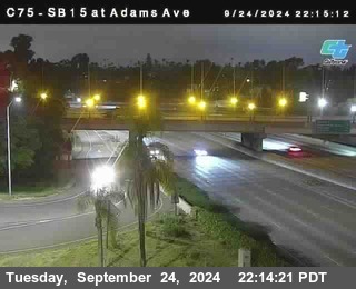 SB 15 at Adams Ave (On Ramp)