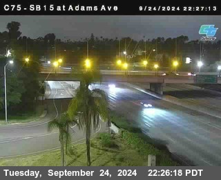 SB 15 at Adams Ave (On Ramp)