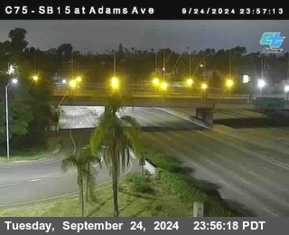 SB 15 at Adams Ave (On Ramp)