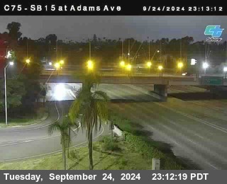 SB 15 at Adams Ave (On Ramp)