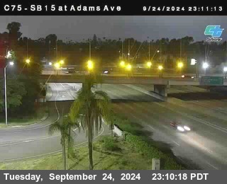 SB 15 at Adams Ave (On Ramp)