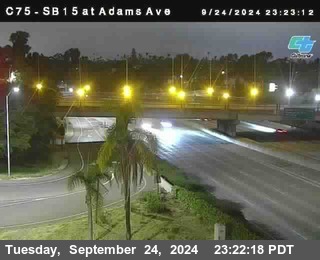 SB 15 at Adams Ave (On Ramp)