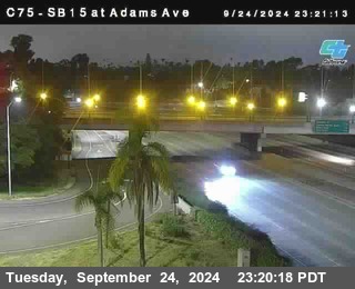 SB 15 at Adams Ave (On Ramp)