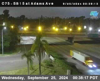 SB 15 at Adams Ave (On Ramp)