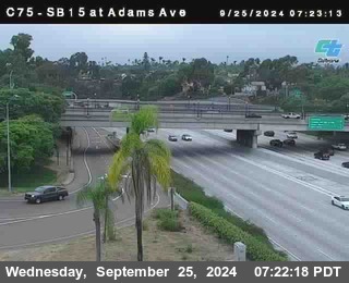 SB 15 at Adams Ave (On Ramp)