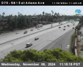 SB 15 at Adams Ave (On Ramp)