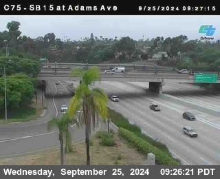 SB 15 at Adams Ave (On Ramp)