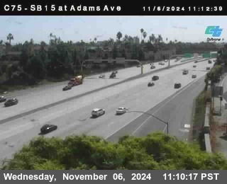 SB 15 at Adams Ave (On Ramp)