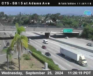 SB 15 at Adams Ave (On Ramp)