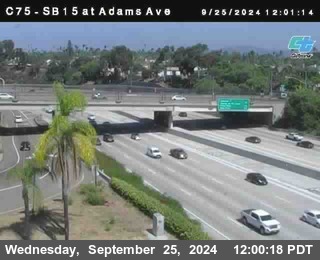 SB 15 at Adams Ave (On Ramp)