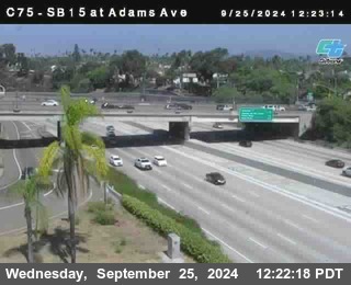 SB 15 at Adams Ave (On Ramp)