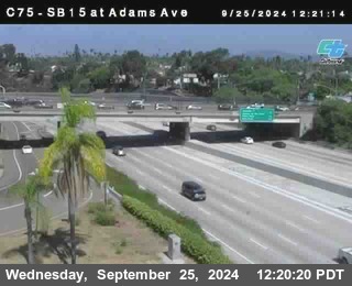 SB 15 at Adams Ave (On Ramp)