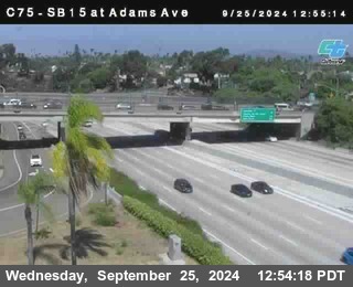 SB 15 at Adams Ave (On Ramp)