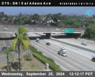 SB 15 at Adams Ave (On Ramp)