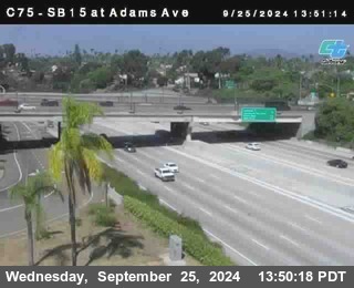 SB 15 at Adams Ave (On Ramp)