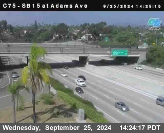 SB 15 at Adams Ave (On Ramp)