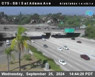 SB 15 at Adams Ave (On Ramp)