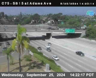 SB 15 at Adams Ave (On Ramp)