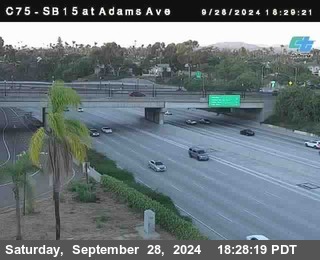 SB 15 at Adams Ave (On Ramp)