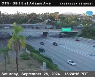 SB 15 at Adams Ave (On Ramp)