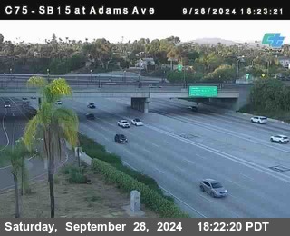 SB 15 at Adams Ave (On Ramp)