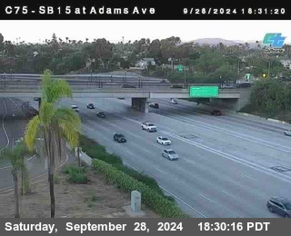 SB 15 at Adams Ave (On Ramp)