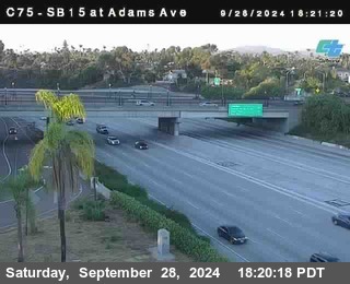 SB 15 at Adams Ave (On Ramp)