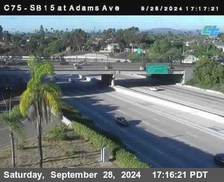 SB 15 at Adams Ave (On Ramp)