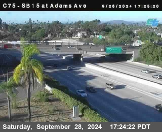 SB 15 at Adams Ave (On Ramp)